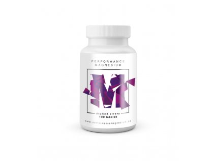 BrainMax Performance Magnesium + Vitamín B6 1000 mg, 100 kapslí