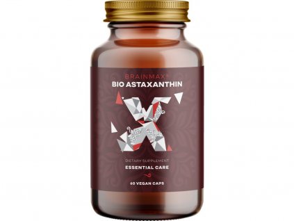 BrainMax Astaxanthin BIO 8 mg, 60 rostlinných kapslí