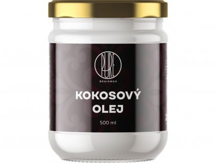 BrainMax Pure Coconut Cream, Kokosový olej BIO, 500 g
