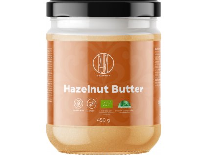 BrainMax Pure 100% Lískooříškový krém BIO, 450 g