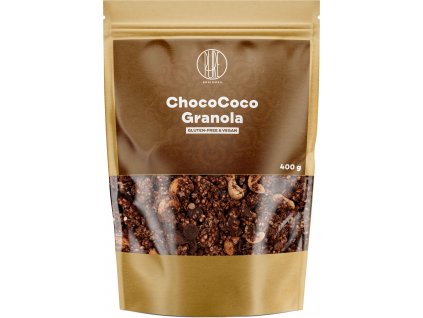 BrainMax Pure ChocoCoco Granola- Čokoláda a Kokos, 400 g