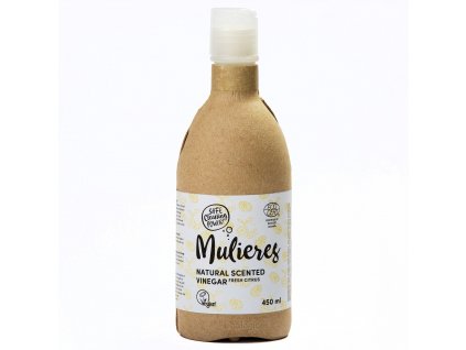 Mulieres Bílý ocet 10% - svěží citrus 100% přírodní, 450 ml