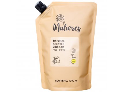 Mulieres Bílý ocet 10% - svěží citrus 100% přírodní, 1l