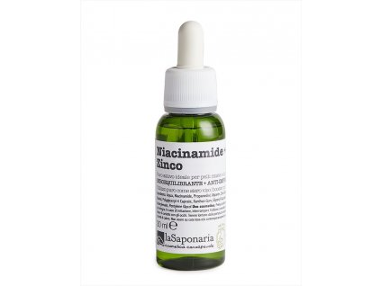 laSaponaria Pleťové sérum - Niacinamid (vitamin B3) + Zinek, 30 ml