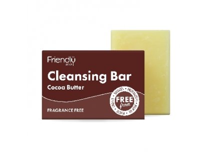 Friendly Soap přírodní mýdlo na čištění obličeje s kakaovým máslem, 95g