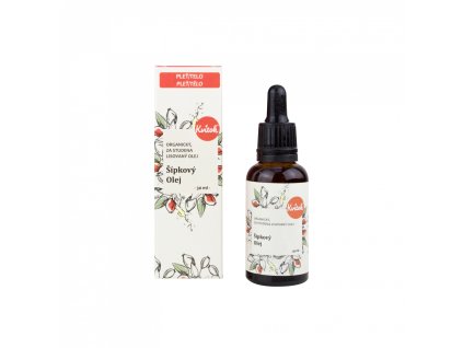 Kvitok Šípkový olej BIO za studena lisovaný, 30 ml