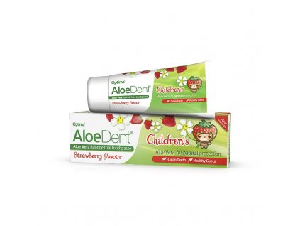AloeDent dětská přírodní zubní pasta bez fluoridu 50 ml