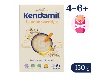 Kendamil Mléčná kaše s banánem (150 g)