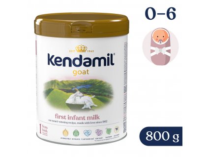 Kendamil Kozí kojenecké mléko 1 (800 g)