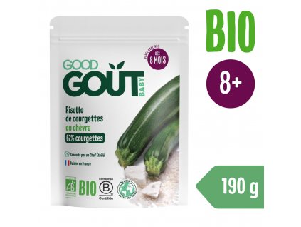 Good Gout BIO Cuketové rizoto s kozím sýrem (190 g)