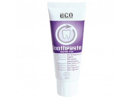 Eco Cosmetics Zubní pasta s černuchou BIO bez fluoridu, 75 ml