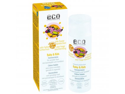 Eco Cosmetics Baby Dětský opalovací krém SPF 50+ BIO, 50 ml