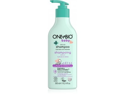 OnlyBio Jemný šampon pro miminka - vhodný hned od narození, 300 ml