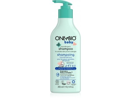 OnlyBio Hypoalergenní šampon pro miminka, 300 ml