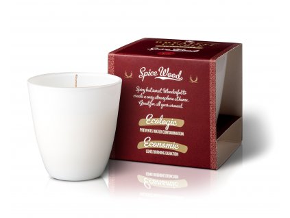 The Greatest Candle Vonná svíčka ve skle - dřevo a koření, 130 g