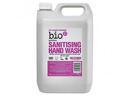 Bio-D antibakteriální mýdlo Pelargonie 5L