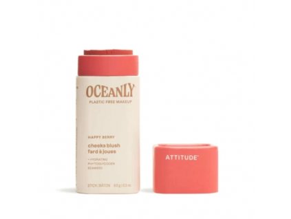 ATTITUDE Tuhá krémová tvářenka Oceanly – Happy Berry, 8,5g