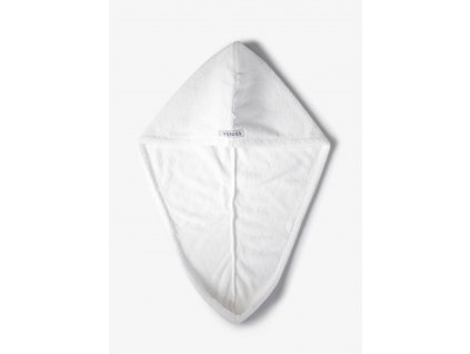 VENIRA turban / ručník na vlasy, bílý