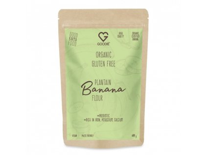 Banánová plantejnová mouka BIO - Organic Banana plantain flour 400 g