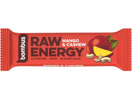 bombus raw energy mango & cashew 50g
