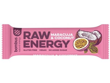 4441 bombus raw energy maracuja coconut 50g