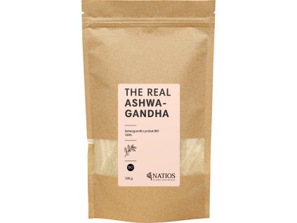 Natios Ashwagandha prášek BIO, 100 g