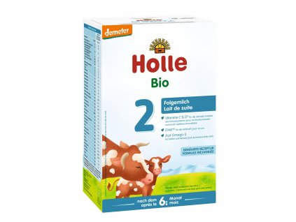 Holle Bio Pokračovací kojenecké mléko 2 pro děti od 6. měsíce, 600 g