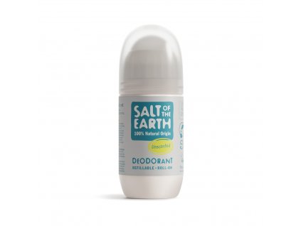 SALT OF THE EARTH Přírodní Deo roll-on bez vůně plnitelný, 75ml