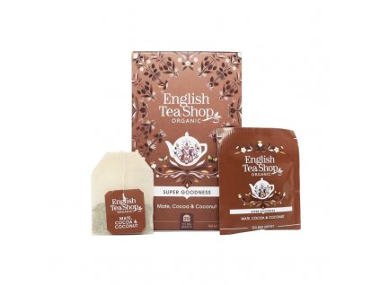 English Tea Shop Čaj maté, kakao a kokos, 20 sáčků