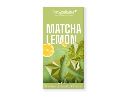 Benjamissimo Čokoláda Matcha a Citron, 70g