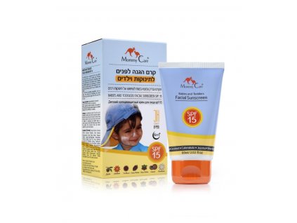 Mommy Care Minerální Opalovací krém na obličej pro Kojence a Děti SPF 15, 60 ml