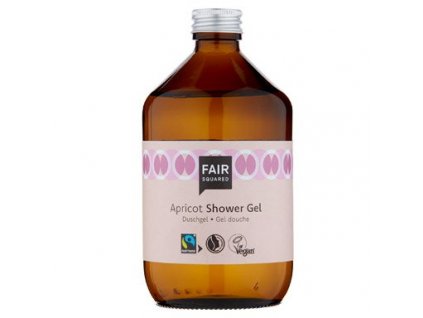 Fair Squared Sprchový gel s meruňkou - vyživí a zklidní pokožku, 500 ml