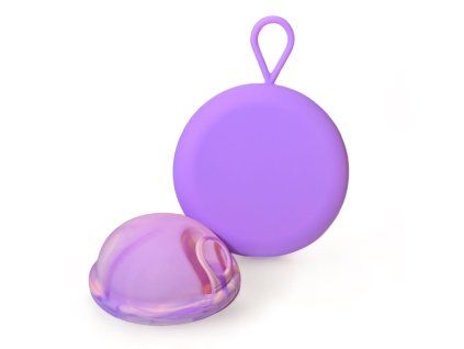 Bodylok Menstruační disk holder pack (disk+obal) Levandule (Varianta S)