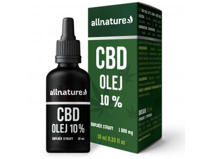 Allnature CBD 10 %, 10 ml