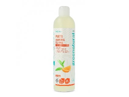 Greenatural Prostředek na mytí nádobí pomeranč, 500 ml