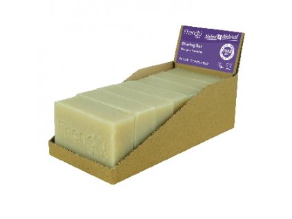 Friendly Soap přírodní mýdlo na holení pomeranč a levandule, 7 ks zero waste balení