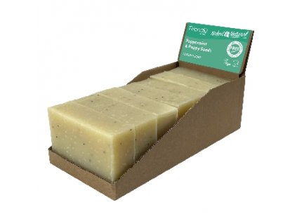 Friendly Soap přírodní mýdlo máta a mák, 7 ks zero waste balení