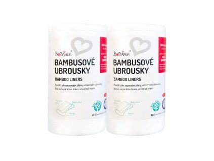 Bobánek Bambusové separační pleny duopack - 2x100ks