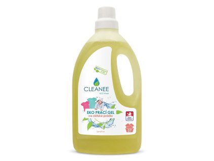 CLEANEE EKO Prací gel na dětské prádlo 1,5L