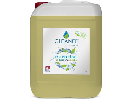 CLEANEE EKO Prací gel na barevné prádlo ZEROWASTE, 10 l