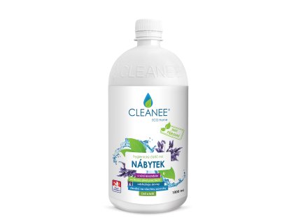 CLEANEE EKO hygienický čistič na NÁBYTEK vůně levandule, 1l
