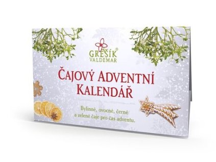 Čajový adventní kalendář 24 n.s. přebal GREŠÍK
