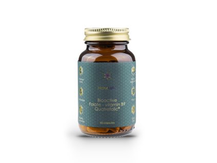 NaturLabs Folát bioaktivní Quatrefolic, 60 kapslí