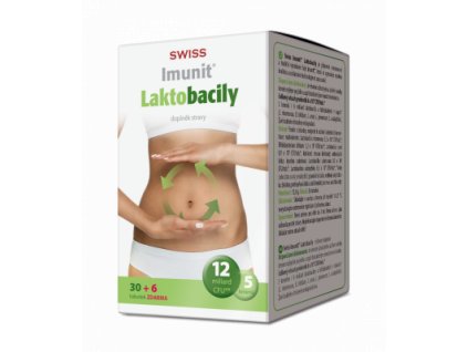 Imunit Laktobacily SWISS, 30+6 tobolek zdarma