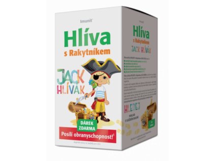 Imunit Hlíva JACK HLÍVÁK s rakytníkem pro děti, 30 tablet
