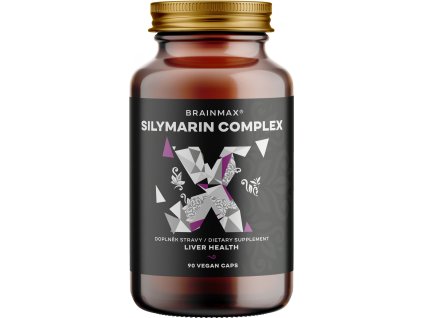 BrainMax Silymarin Complex, 90 rostlinných kapslí