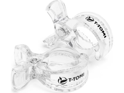T-TOMI Klip Clear, kočárkový kolíček 2ks