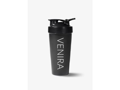 VENIRA shaker PRO s poutkem, černý, 600 ml