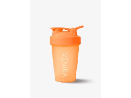 VENIRA shaker PRO s poutkem, oranžový, 400 ml