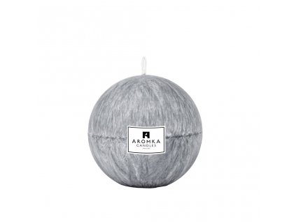 Přírodní vonná svíčka palmová - AROMKA - Koule, 7 cm